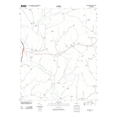2010 Map of Frankewing, 2010 Print