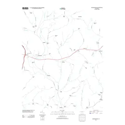 2013 Map of Frankewing, 2013 Print