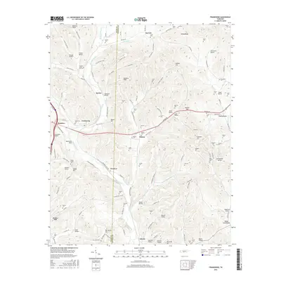 2016 Map of Frankewing, 2016 Print