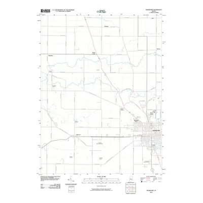 2010 Map of Frankfort, 2010 Print