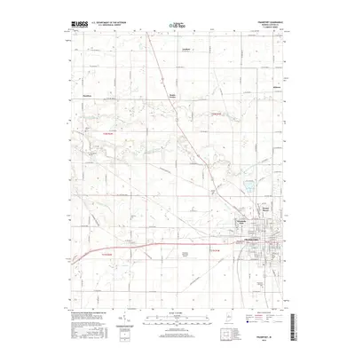 2016 Map of Frankfort, 2016 Print