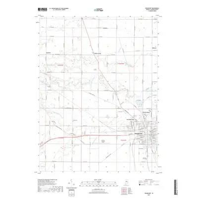 2019 Map of Frankfort, 2019 Print