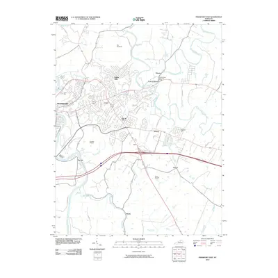 2010 Map of Frankfort East, 2010 Print
