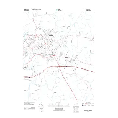2013 Map of Frankfort East, 2013 Print