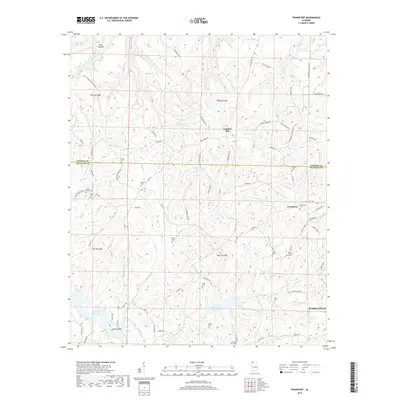 2018 Map of Frankfort, 2018 Print