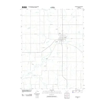 2009 Map of Frankfort, 2009 Print