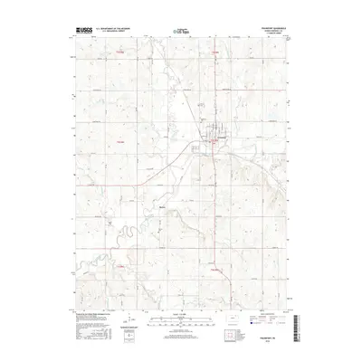 2016 Map of Frankfort, 2016 Print