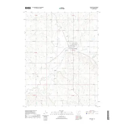 2018 Map of Frankfort, 2018 Print