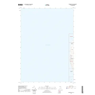 2019 Map of Frankfort OE W, 2019 Print