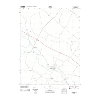 2010 Map of Frankfort, 2010 Print