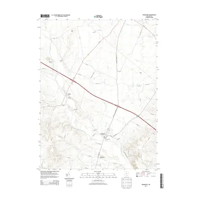 2013 Map of Frankfort, 2013 Print