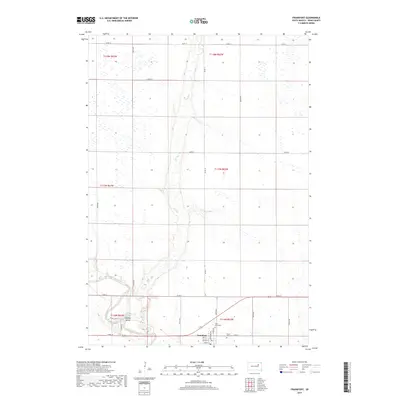 2017 Map of Frankfort, 2017 Print