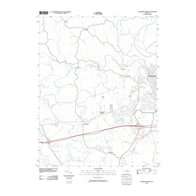 2010 Map of Frankfort West, 2010 Print