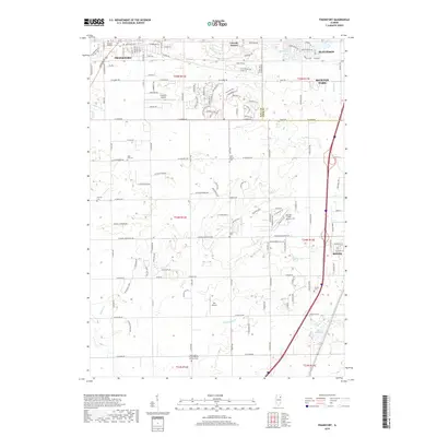 2018 Map of Frankfort, 2018 Print