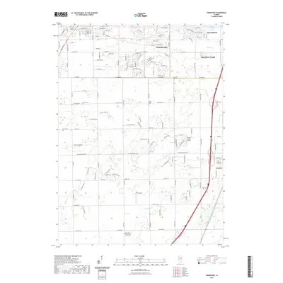 2021 Map of Frankfort, 2021 Print