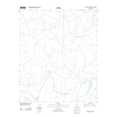 2013 Map of Franklin Bend, 2013 Print