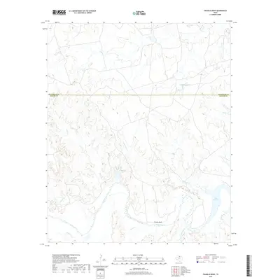 2019 Map of Franklin Bend, 2019 Print