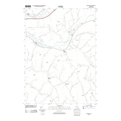 2010 Map of Franklin, 2010 Print