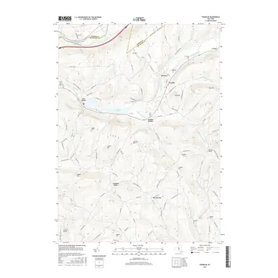 2016 Map of Franklin, 2016 Print