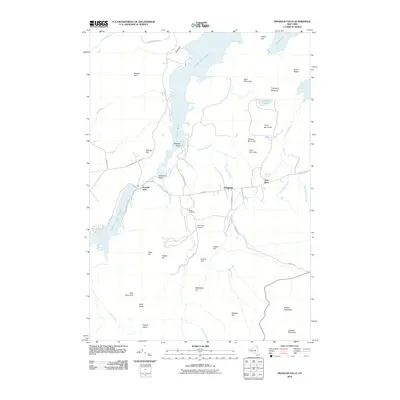 2010 Map of Franklin Falls, 2010 Print