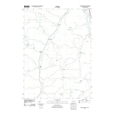 2010 Map of Franklin Forks, 2010 Print