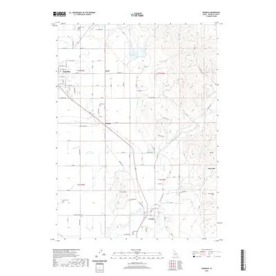 2020 Map of Franklin, 2020 Print