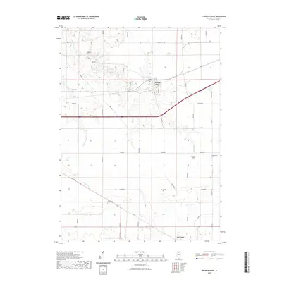 2021 Map of Franklin Grove, 2021 Print