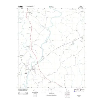 2011 Map of Franklin, 2011 Print