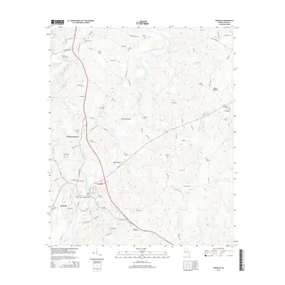 2014 Map of Franklin, 2014 Print