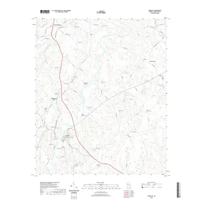 2020 Map of Franklin, 2020 Print
