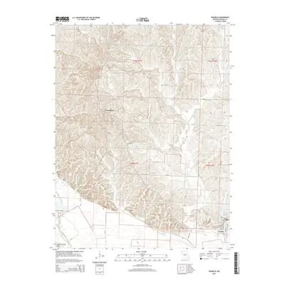 2014 Map of Franklin, 2014 Print