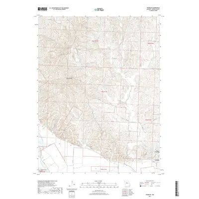 2017 Map of Franklin, 2017 Print