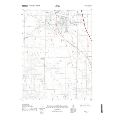 2019 Map of Franklin, 2019 Print