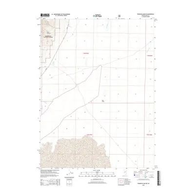 2014 Map of Franklin Lake NE, 2014 Print