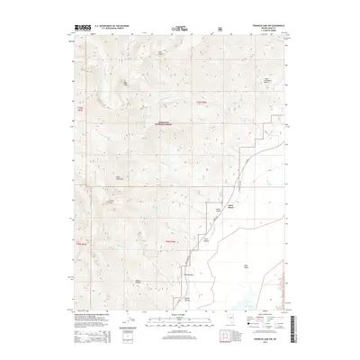 2014 Map of Franklin Lake NW, 2014 Print