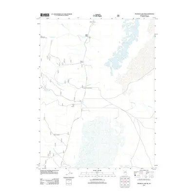 2012 Map of Franklin Lake SW, 2012 Print