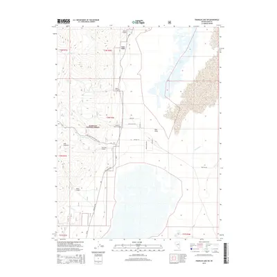 2015 Map of Franklin Lake SW, 2015 Print