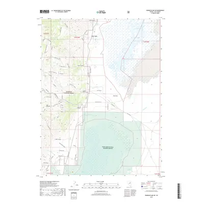 2018 Map of Franklin Lake SW, 2018 Print