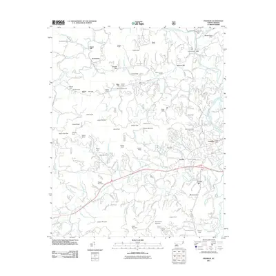2011 Map of Franklin, 2011 Print
