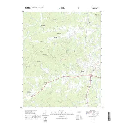 2019 Map of Franklin, 2019 Print