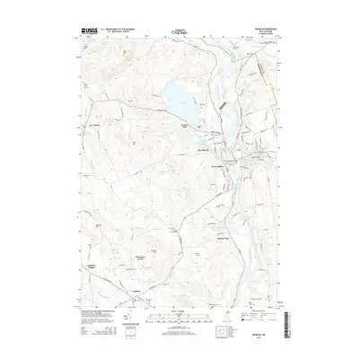 2015 Map of Franklin, 2015 Print