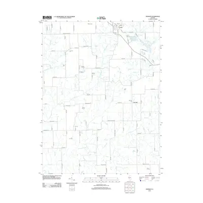 2012 Map of Franklin, 2012 Print