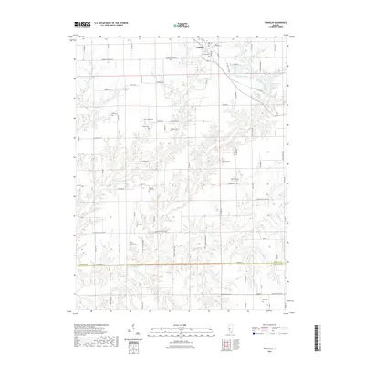 2021 Map of Franklin, 2021 Print