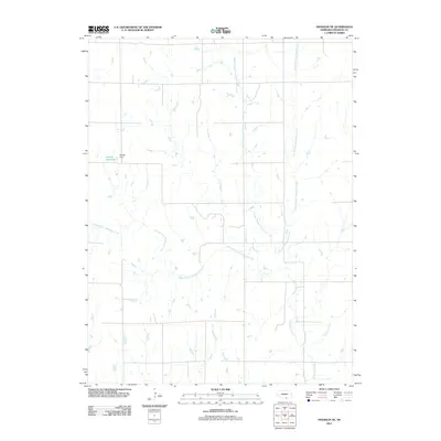 2011 Map of Franklin NE, 2011 Print