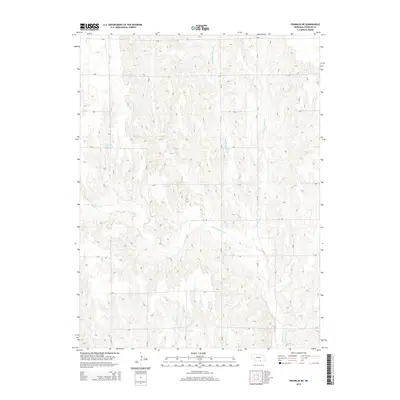 2014 Map of Franklin NE, 2014 Print