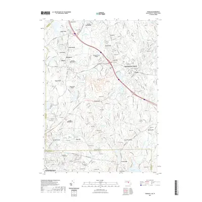 2021 Map of Franklin, 2021 Print