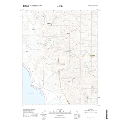 2018 Map of Franklin Point, 2018 Print