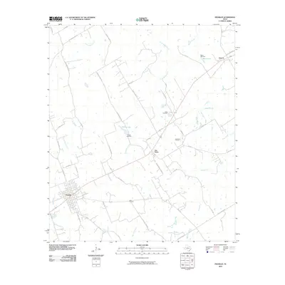 2010 Map of Franklin, 2010 Print