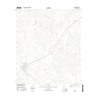 2016 Map of Franklin, 2016 Print
