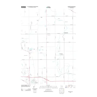 2013 Map of Franklin, 2013 Print